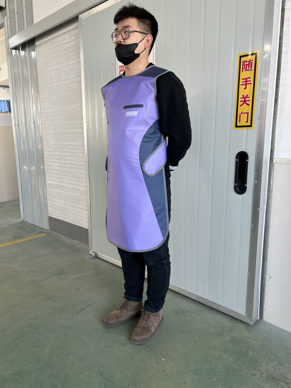 山東中國(guó)風(fēng)拼色圍裙